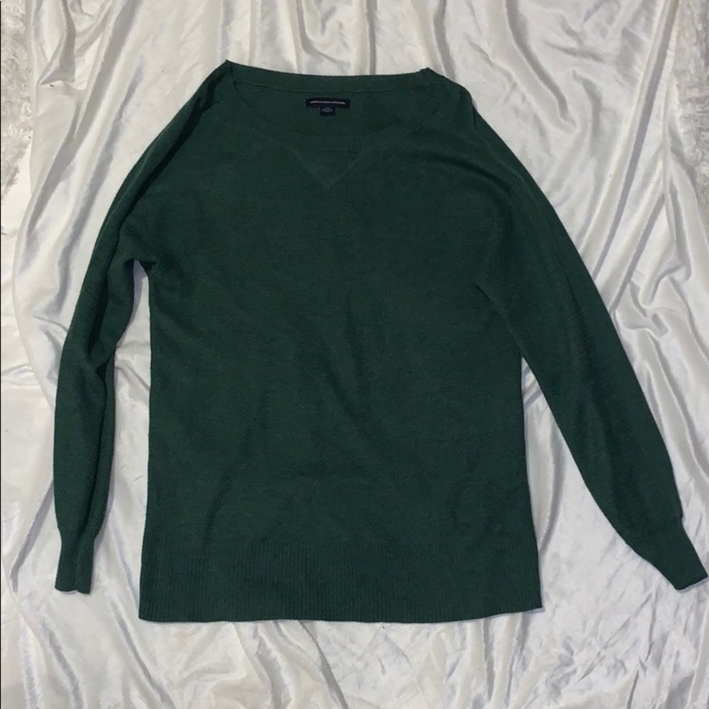 Mercian eagle green sweater
